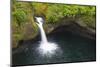 Oregon, Columbia River Gorge National Scenic Area, Punch Bowl Falls-Jamie & Judy Wild-Mounted Photographic Print