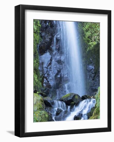 Oregon, Columbia River Gorge National Scenic Area, Warren Creek, at Hole in the Wall Falls-Jamie & Judy Wild-Framed Photographic Print