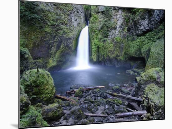 Oregon, Columbia River Gorge, Waclella Falls, USA-Michele Falzone-Mounted Photographic Print