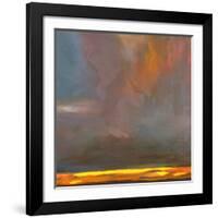 Oregon Grey 1-Deanna Schuerbeke-Framed Art Print