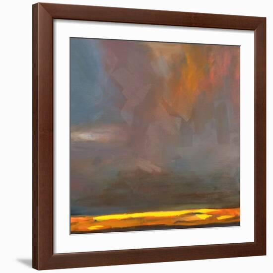 Oregon Grey 1-Deanna Schuerbeke-Framed Art Print