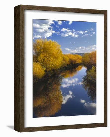 Oregon, Malheur NWR. Donner and Blitzen River Landscape-Steve Terrill-Framed Photographic Print