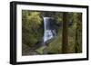 Oregon. Middle North Falls During Early Spring, Silver Falls State Park-Judith Zimmerman-Framed Photographic Print