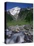 Oregon. Mount Hood NF, Mount Hood Wilderness, Muddy Fork of the Sandy River-John Barger-Stretched Canvas