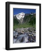 Oregon. Mount Hood NF, Mount Hood Wilderness, Muddy Fork of the Sandy River-John Barger-Framed Photographic Print