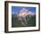 Oregon. Mount Hood NF, Mount Hood Wilderness, west side of Mount Hood and densely forested slopes-John Barger-Framed Photographic Print