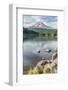 Oregon, Mt. Hood National Forest. Trillium Lake and Mt. Hood-Rob Tilley-Framed Photographic Print