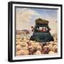 "Oregon or Bust", August 4, 1951-John Clymer-Framed Giclee Print