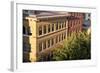 Oregon, Portland. Building Details in Downtown-Brent Bergherm-Framed Photographic Print