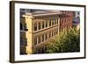 Oregon, Portland. Building Details in Downtown-Brent Bergherm-Framed Photographic Print