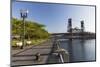 Oregon, Portland. Waterfront Park Along the Willamette River-Brent Bergherm-Mounted Photographic Print