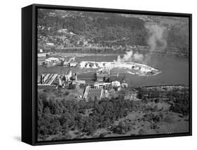 Oregon Pulp Mill-R.C. Wilson-Framed Stretched Canvas