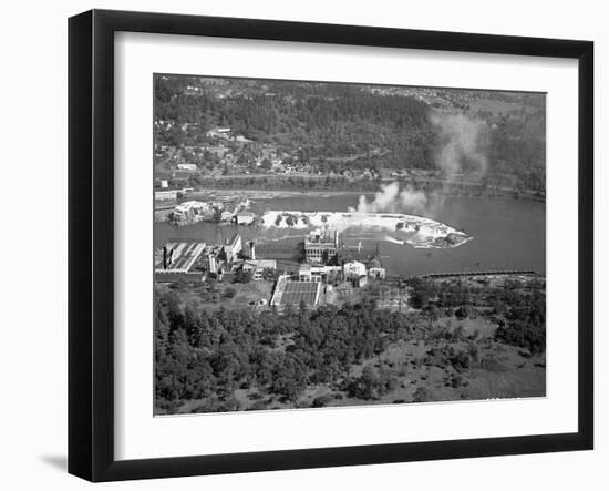 Oregon Pulp Mill-R.C. Wilson-Framed Photographic Print