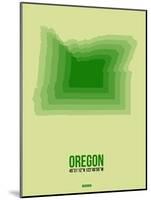 Oregon Radiant Map 3-NaxArt-Mounted Art Print