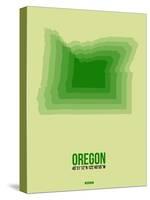 Oregon Radiant Map 3-NaxArt-Stretched Canvas