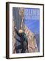 Oregon, Rock Climber-Lantern Press-Framed Art Print