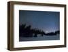 Oregon's Mt Hood, as Seen from Nearby Mirror Lake-Ben Coffman-Framed Photographic Print