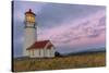 Oregon's Oldest Lighthouse at Cape Blanco State Park, Oregon Usa-Chuck Haney-Stretched Canvas