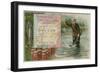 Oregon - Salmon Fisheries-null-Framed Giclee Print