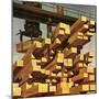 "Oregon Sawmill & Lumberyard," April 10, 1948-John Atherton-Mounted Giclee Print