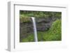 Oregon. Silver Falls State Park, spring flow of South Fork Silver Creek-John Barger-Framed Photographic Print