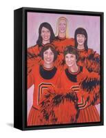 Oregon State Cheerleaders, 2002-Joe Heaps Nelson-Framed Stretched Canvas