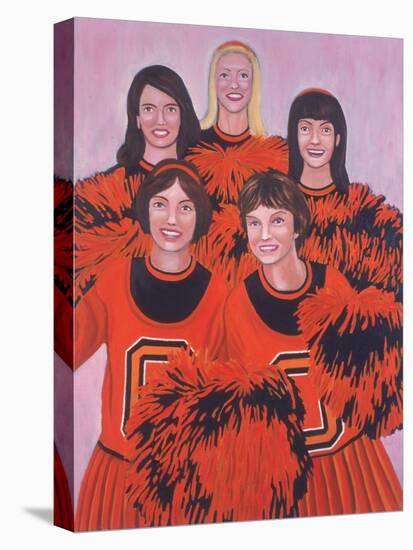 Oregon State Cheerleaders, 2002-Joe Heaps Nelson-Stretched Canvas