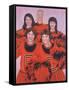 Oregon State Cheerleaders, 2002-Joe Heaps Nelson-Framed Stretched Canvas