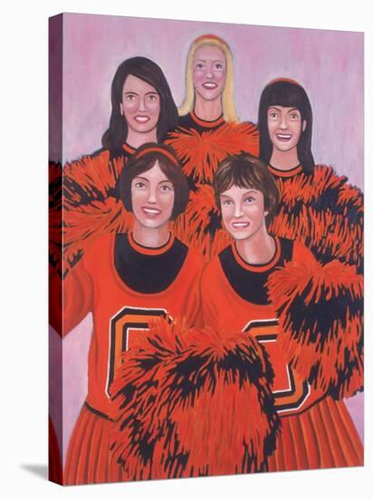 Oregon State Cheerleaders, 2002-Joe Heaps Nelson-Stretched Canvas