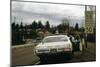 Oregon State Police Stops a Driver Who Exceeded 55 Mph National Speed Limit, 1973-null-Mounted Photo