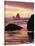 Oregon, Sunset over Sea Stacks at Meyers Creek Beach-Christopher Talbot Frank-Stretched Canvas