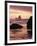 Oregon, Sunset over Sea Stacks at Meyers Creek Beach-Christopher Talbot Frank-Framed Premium Photographic Print