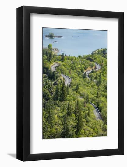 Oregon, Tom Mccall Nature Conservancy. Columbia River Highway Next to Columbia River-Jaynes Gallery-Framed Photographic Print