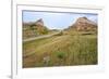 Oregon Trail Leaves Nebraska Passes Scotts Bluff Towards Mitchell Pass-Richard Wright-Framed Photographic Print