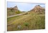 Oregon Trail Leaves Nebraska Passes Scotts Bluff Towards Mitchell Pass-Richard Wright-Framed Photographic Print