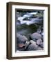 Oregon, Willamette National Forest. Three Sisters Wilderness, French Pete Creek and eroded rocks.-John Barger-Framed Photographic Print