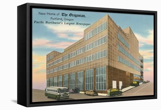 Oregonian Newspaper Building, Portland-null-Framed Stretched Canvas