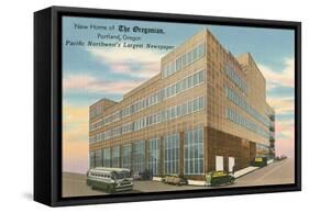 Oregonian Newspaper Building, Portland-null-Framed Stretched Canvas