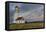 Oregons Oldest Lighthouse at Cape Blanco State Park, Oregon USA-Chuck Haney-Framed Stretched Canvas