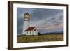 Oregons Oldest Lighthouse at Cape Blanco State Park, Oregon USA-Chuck Haney-Framed Photographic Print
