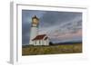 Oregons Oldest Lighthouse at Cape Blanco State Park, Oregon USA-Chuck Haney-Framed Photographic Print