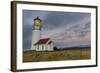 Oregons Oldest Lighthouse at Cape Blanco State Park, Oregon USA-Chuck Haney-Framed Photographic Print