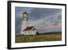 Oregons Oldest Lighthouse at Cape Blanco State Park, Oregon USA-Chuck Haney-Framed Photographic Print