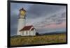 Oregons Oldest Lighthouse at Cape Blanco State Park, Oregon USA-Chuck Haney-Framed Photographic Print