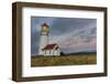 Oregons Oldest Lighthouse at Cape Blanco State Park, Oregon USA-Chuck Haney-Framed Photographic Print