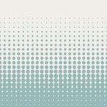 Seamless Halftone Background with Retro Blue Color. Vector Illustration-OrelPhoto-Art Print