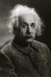 Portrait of Albert Einstein, c.1947-Oren Jack Turner-Framed Stretched Canvas