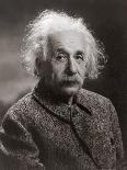 Portrait of Albert Einstein, c.1947-Oren Jack Turner-Framed Stretched Canvas