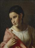 Portrait of Olimpiada Ryumina, 1826-Orest Adamovich Kiprensky-Giclee Print