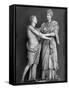 Orestes and Electra-null-Framed Stretched Canvas